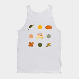 Happy Thanksgiving Typo Tank Top